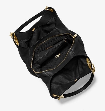 SAC PORTÉ ÉPAULE LILLIE NOIR MK