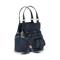 SAC SEAU M PREMIER FLIRT BLEU PÉTROLE LANCEL