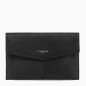 POCHETTE ENVELOPPE CHARLOTTE NOIR LE TANNEUR