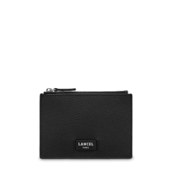 PORTE CARTES ZIPPÉ NINON NOIR LANCEL