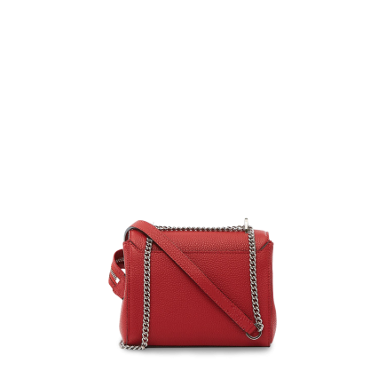 SAC À RABAT NINON PETIT MODÈLE ROUGE LANCEL