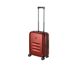 VALISE CABINE GLOBAL EXTENSIBLE 8 ROUES 55cm  ROUGE SPECTRA 3.0 VICTORINOX