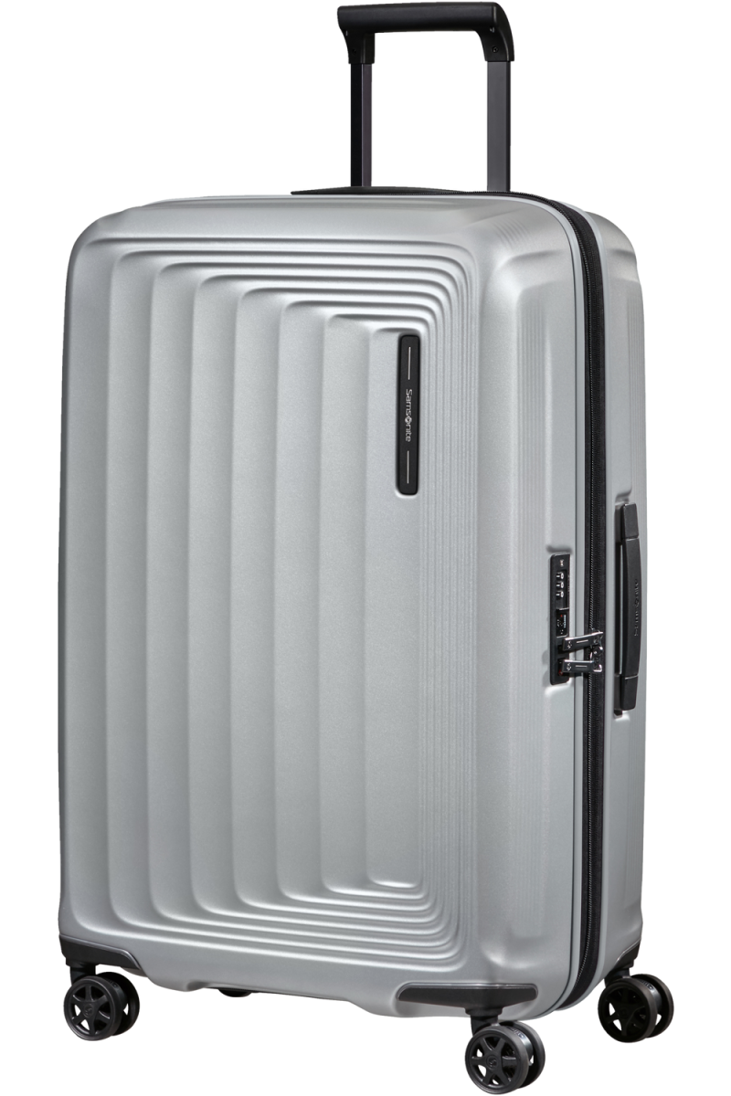 VALISE EXTENSIBLE 4 ROUES 69CM NUON MATT SILVER SAMSONITE