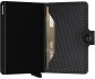 PORTE CARTES MINIWALLET SECRID NOIR CARBON