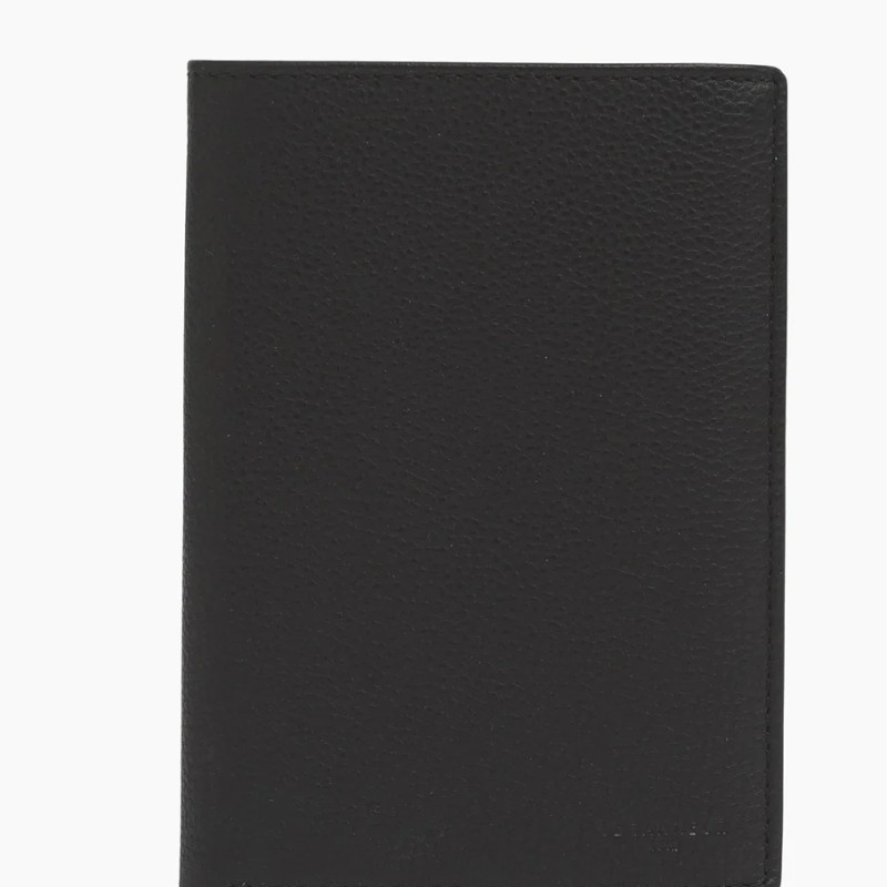 PORTEFEUILLE VERTICAL ZIPPÉ CHARLES NOIR LE TANNEUR