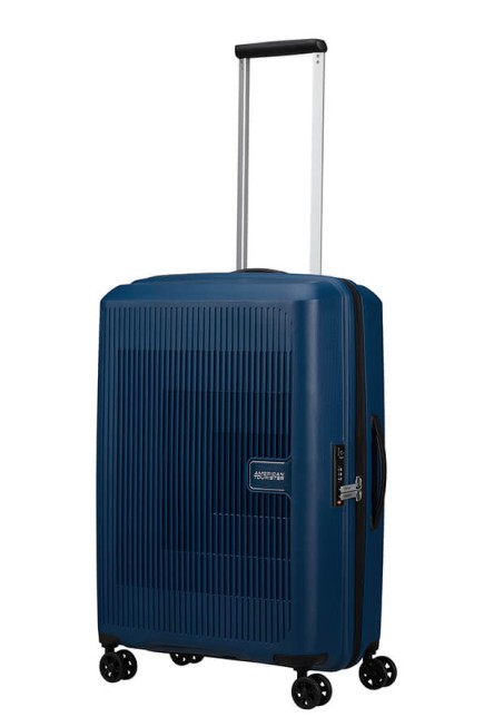 VALISE MOYENNE AEROSTEP NAVY BLUE AMERICAN TOURISTER