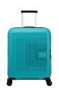 VALISE CABINE AEROSTEP TURQUOISE TONIC AMERICAN TOURISTER