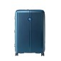 VALISE VERTICALE A ROULETTES SONDO 76 cm BLEU JUMP