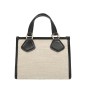 PETIT SAC CABAS SUMMER TOTE NATUREL ET NOIR LANCEL