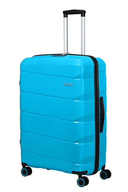 VALISE 4 ROUES 75CM AIR MOVE PEACE BLUE AMERICAN TOURISTER
