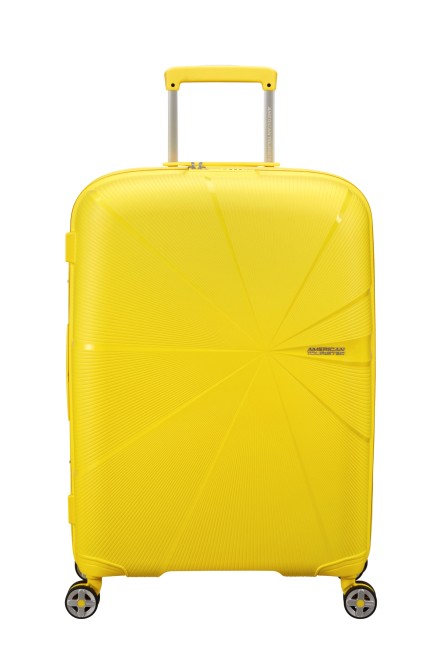 VALISE 4 ROUES 67CM EXT STARVIBE ELECTRIC LEMON AMERICAN TOURISTER