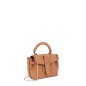 MINI SAC PORTÉ MAIN CHARLIE CAMEL LANCEL