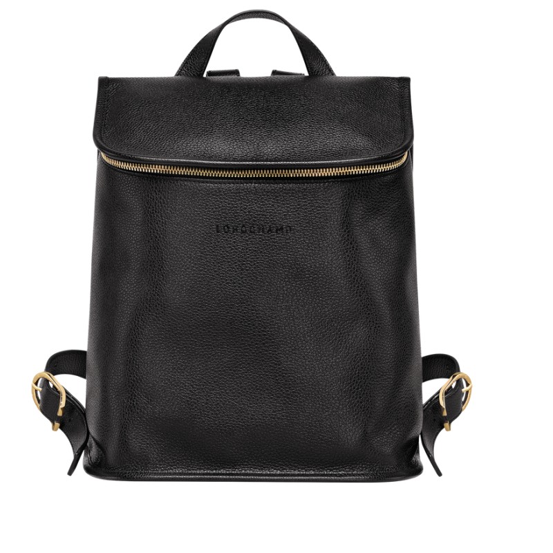 LONGCHAMP LE FOULONNÉ SAC À DOS NOIR LONGCHAMP LE FOULONNÉ SAC À DOS NOIR