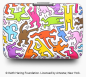 PORTE CARTES SMART CASE V2 IMPRIMÉ KEITH HARING COLOR ÖGON PORTE CARTES SMART CASE V2 IMPRIMÉ KEITH HARING COLOR ÖGON