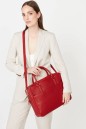 PORTE DOCUMENTS MADEMOISELLE BUSINESS ROUGE LANCASTER
