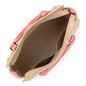 SAC CABAS SMOOTH BEIGE FONCÉ/ÉCRU/ROSE FONCÉ LANCASTER