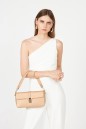 SAC BAGUETTE MILANO HORIZON BEIGE FONCÉ LANCASTER SAC BAGUETTE MILANO HORIZON BEIGE FONCÉ LANCASTER