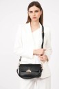 SAC BAGUETTE PARIS MÉDAILLE NOIR LANCASTER