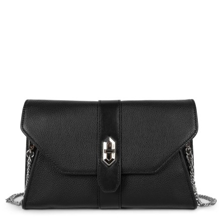 POCHETTE MILANO DELTA NOIR LANCASTER