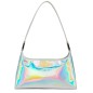 SAC BAGUETTE GLASS IRIO ARGENT LANCASTER