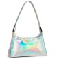 SAC BAGUETTE GLASS IRIO ARGENT LANCASTER