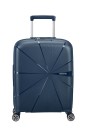 VALISE CABINE 4 ROUES 55CM EXT STARVIBE NAVY AMERICAN TOURISTER