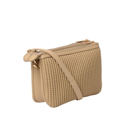 SAC POCHETTE VICTOR BRYAN BEIGE FONCÉ MD