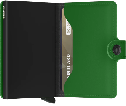 PORTE CARTES MINIWALLET BRIGHT GREEN SECRID