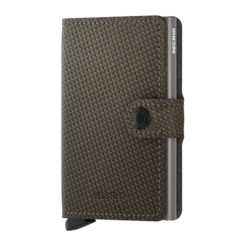 PORTE CARTES MINIWALLET SECRID KHAKI CARBON