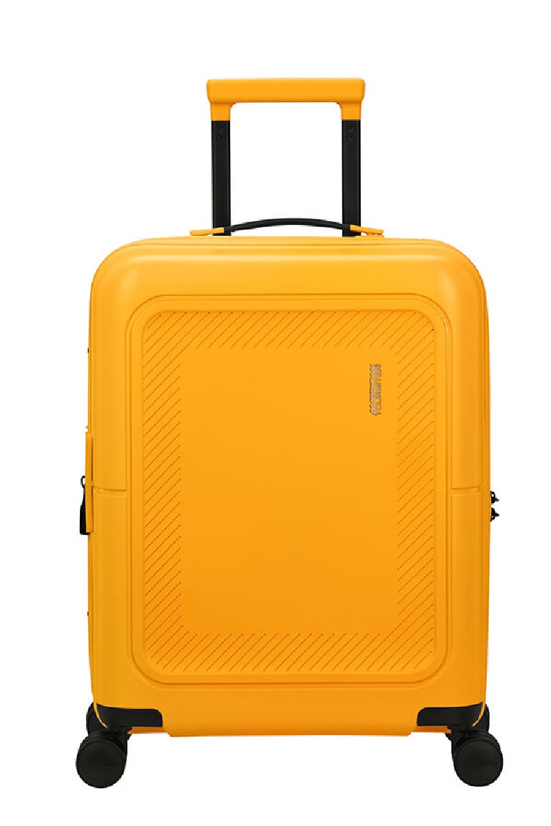 VALISE CABINE EXTENSIBLE À 4 ROUES 55CM DASHPOP JAUNE AMERICAN TOURISTER