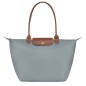 LONGCHAMP LE PLIAGE ORIGINAL SAC CABAS L ACIER