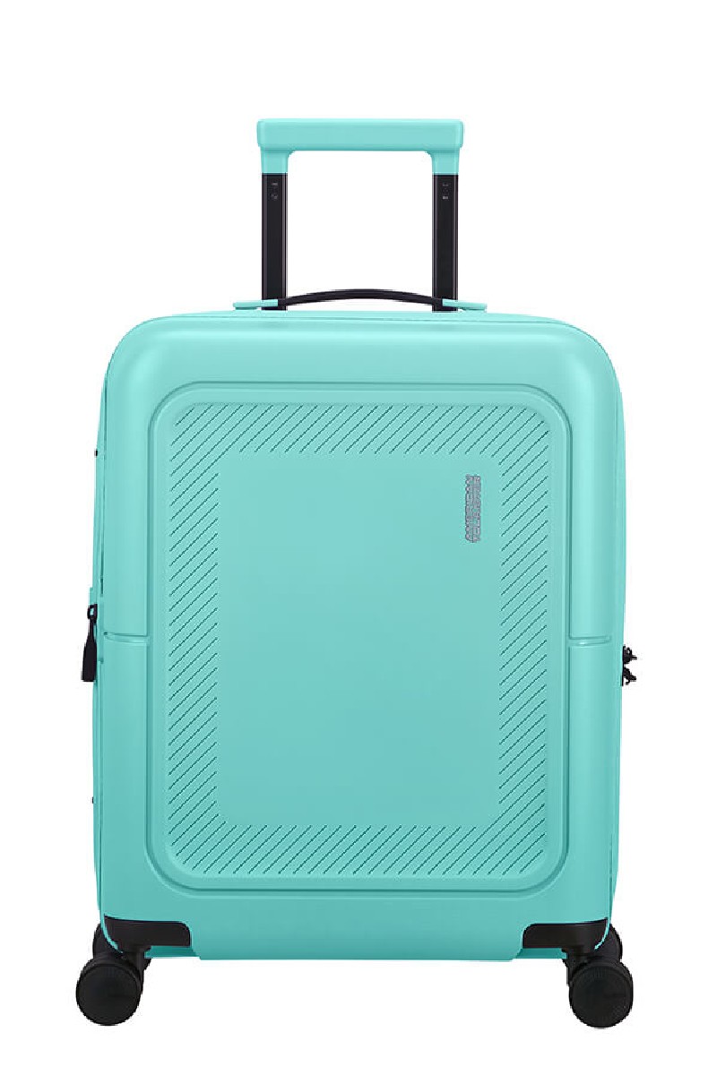 VALISE CABINE EXTENSIBLE À 4 ROUES 55CM DASHPOP BLEU CIEL AMERICAN TOURISTER