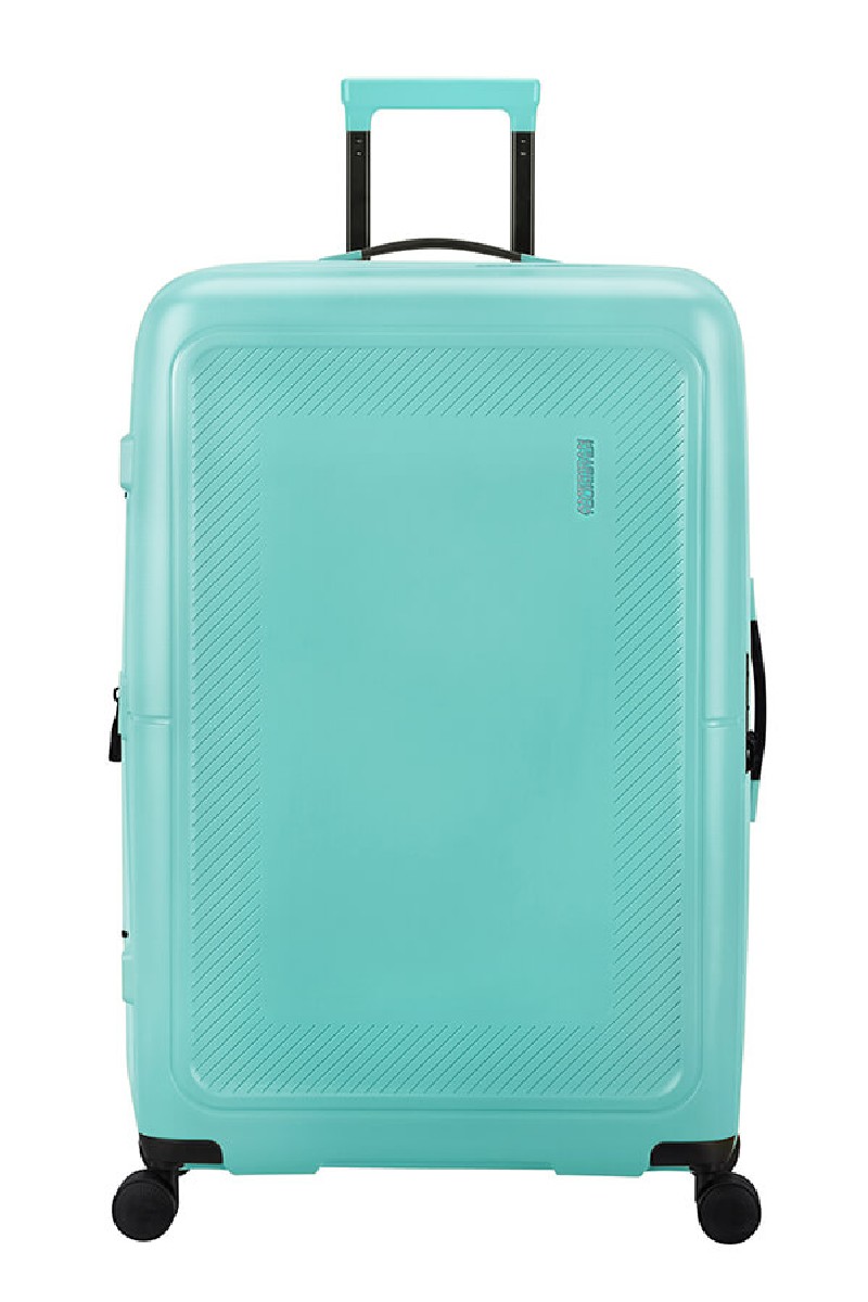 VALISE EXTENSIBLE À 4 ROUES 77CM DASHPOP BLEU CIEL AMERICAN TOURISTER