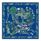 CARRÉ DE SOIE 50CM FORÊT LONGCHAMP BLEU VIF CARRÉ DE SOIE 50CM FORÊT LONGCHAMP BLEU VIF