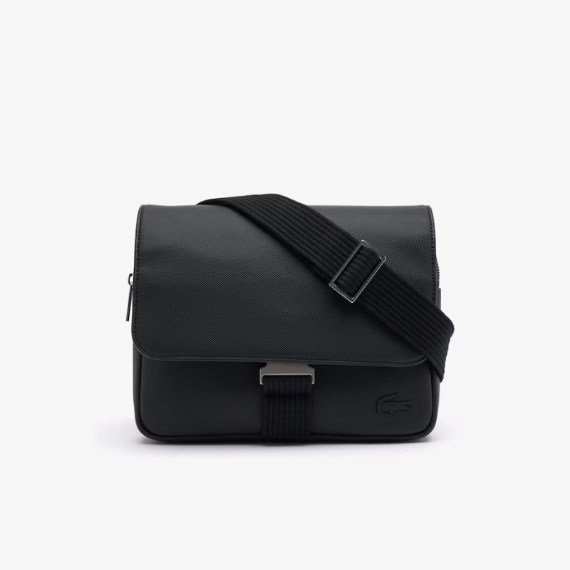 SAC PORTÉ CROISÉ MEN'S CLASSIC NOIR LACOSTE