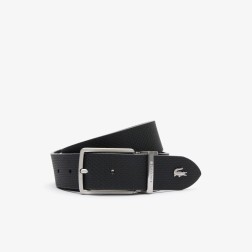 CEINTURE HOMME RÉVERSIBLE AJUSTABLE NOIR LACOSTE