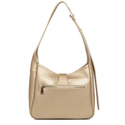 PETIT SAC SEAU TOP DOUBLE CHAMPAGNE IN NUDE LANCASTER