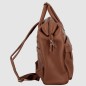 SAC À DOS 38 Cm UPPSALA CUIR CARAMEL JUMP