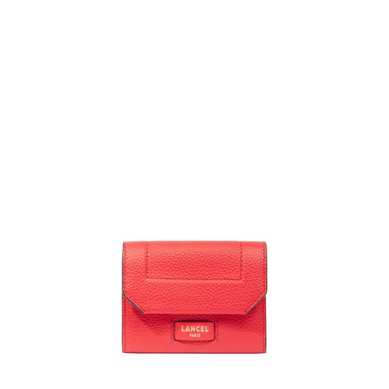 PORTE-MONNAIE NINON ROUGE BAISER LANCEL