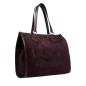 SAC CABAS ZIPPÉ L LANCEL TOTE CHOCOLAT