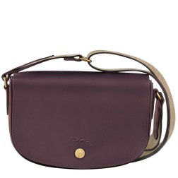 LONGCHAMP ÉPURE TIMELESS SAC PORTÉ TRAVERS S AUBERGINE