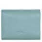 LONGCHAMP LE FOULONNÉ PORTEFEUILLE COMPACT EUCALYPTUS