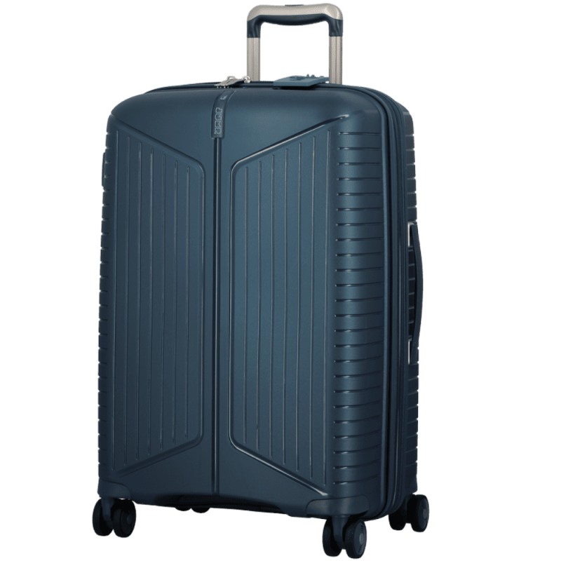 VALISE VERTICALE A ROULETTES ÉVAÉ 66 cm MARINE JUMP