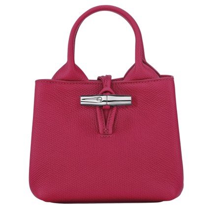 LONGCHAMP LE ROSEAU SAC À MAIN XS BETTERAVE