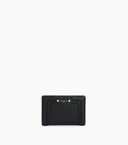 PORTEFEUILLE COMPACT ELLA NOIR LE TANNEUR