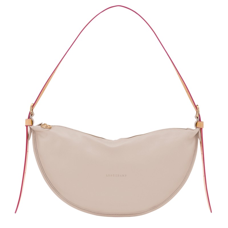 LONGCHAMP SMOOTHIE SAC BANDOULIÈRE M ARGILE