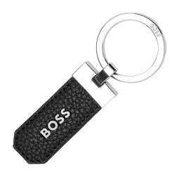 PORTE-CLÉS CLASSIC GRAINED NOIR BOSS