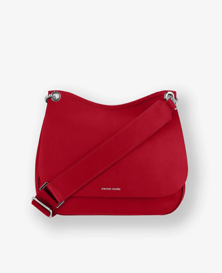 SAC PORTÉ CROISÉ APHRODITE COMPACT ROUGE FOURÉS