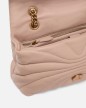 GRAND SAC PORTÉ ÉPAULE CLASSIC LOVE BAG PUFF BUTTERFLY ROSE POUDRE/DORÉ PINKO