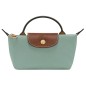 LONGCHAMP LE PLIAGE ORIGINAL TROUSSE COSMÉTIQUE AVEC POIGNÉE CÉLADON LONGCHAMP LE PLIAGE ORIGINAL TROUSSE COSMÉTIQUE AVEC POIGNÉE CÉLADON